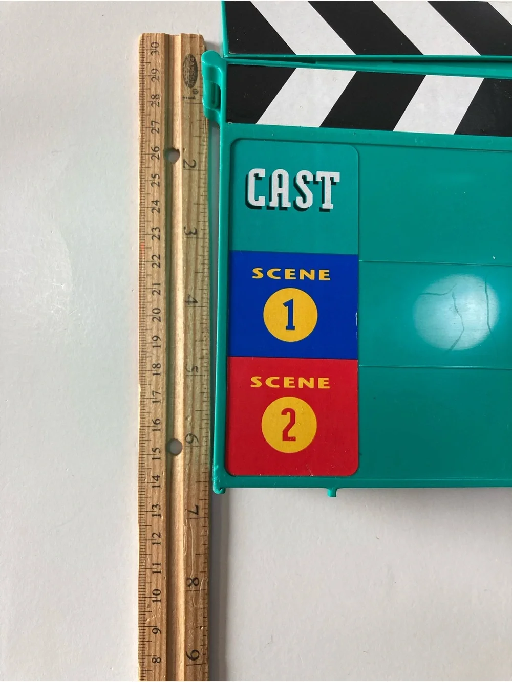 Milton Bradley 1990 Guesstures Replacement Miner Timer Unit Teal Fun Board Game